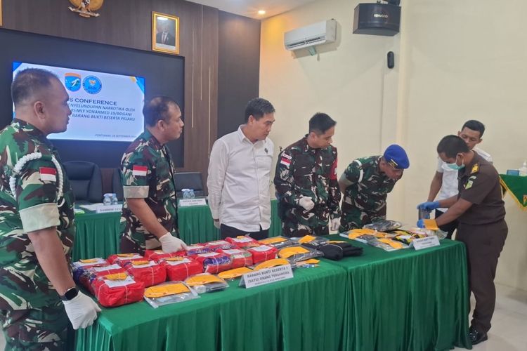 16,4 Kg Sabu dari Malaysia Gagal Masuk Kalbar