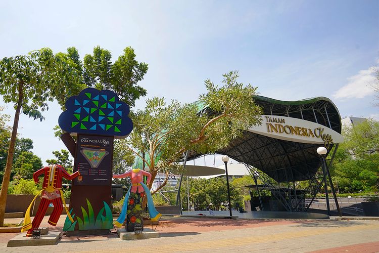 Taman Indonesia Kaya, salah satu destinasi wisata Semarang yang gratis dan bisa dikunjungi wisatawan.