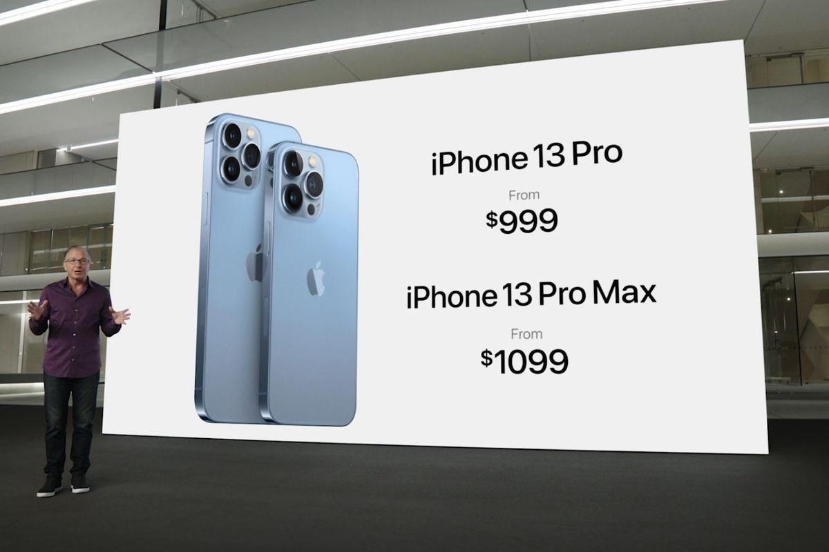 Harga iPhone 13 Pro dan iPhone 13 Pro Max.