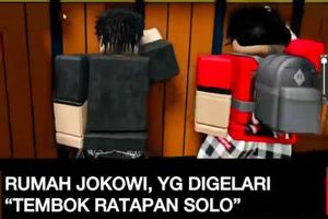Replika Rumah Jokowi Muncul di Roblox, Ditanggapi Santai dan Hargai Kreativitas