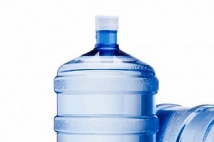 Ilustrasi galon air minum dalam kemasan.