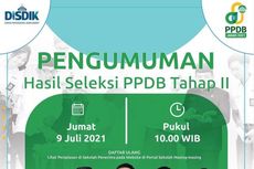 Hari Ini Pengumuman PPDB Jabar 2021 Tahap 2, Ini Cara Daftar Ulang