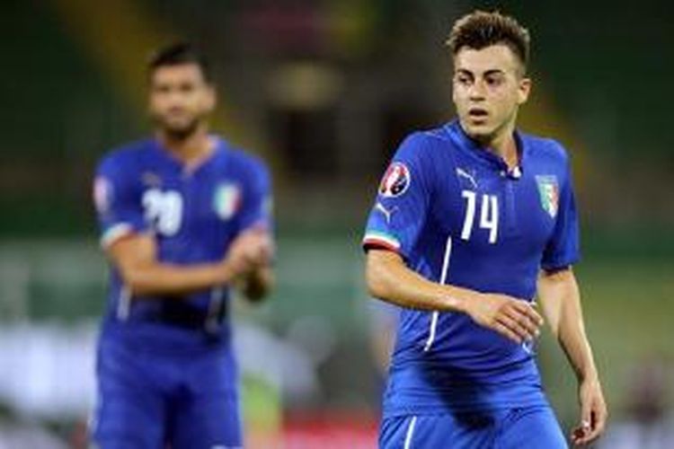 Pemain depan tim nasional Italia, Stephan El Shaarawy.