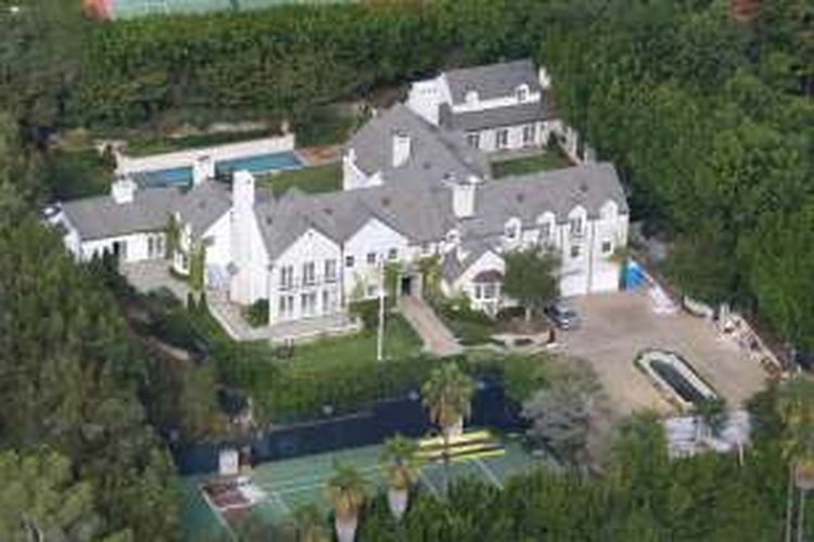 Rumah Tom Cruise yang dijual kepada Leon Black sebesar 40 juta dollar AS (Rp 533.3 miliar)