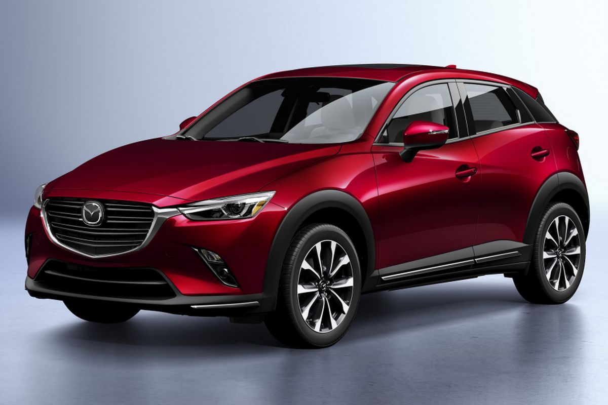 Mazda CX-3 facelift diperkenalkan di New York Auto Show 2018.