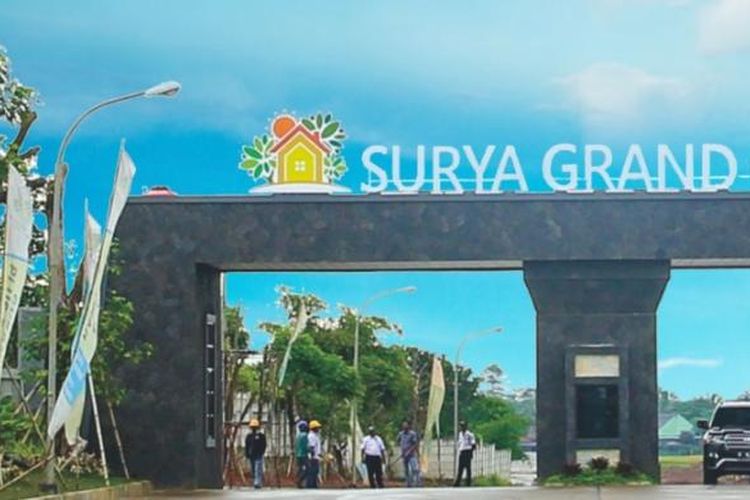 SSP mengembangkan bangunan berkonsep rumah gudang di komplek Surya Grand Cisoka (SGC), Tangerang.