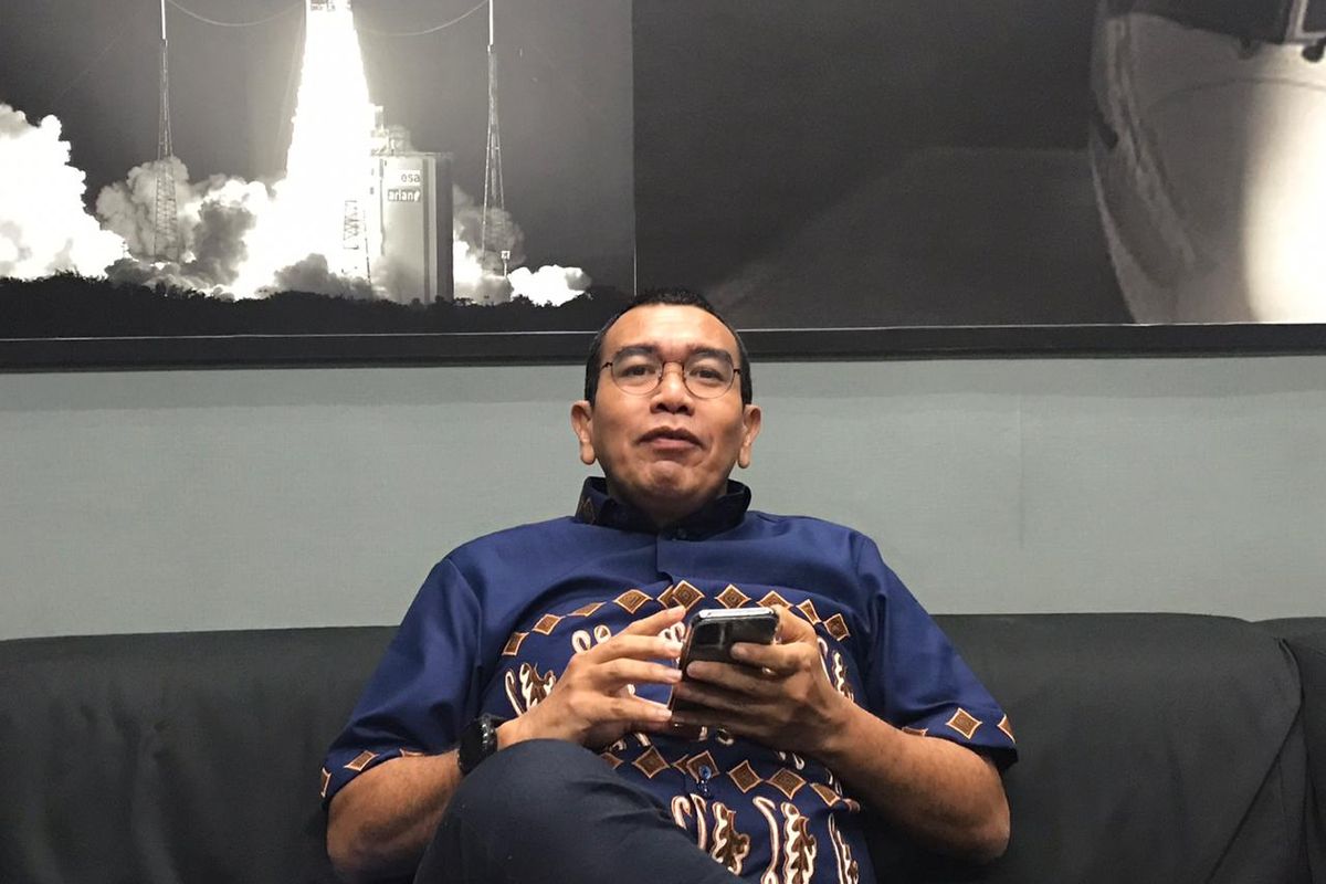 Staf Khusus Menteri BUMN Arya Sinulingga di kantornya, Jakarta, Senin (16/12/2019).