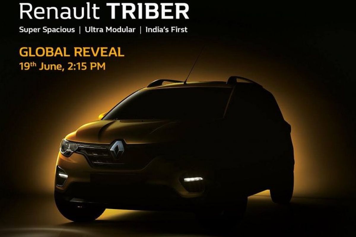 Renault Triber, Calon LMPV murah Renault siap meluncur 19 Juni 2019