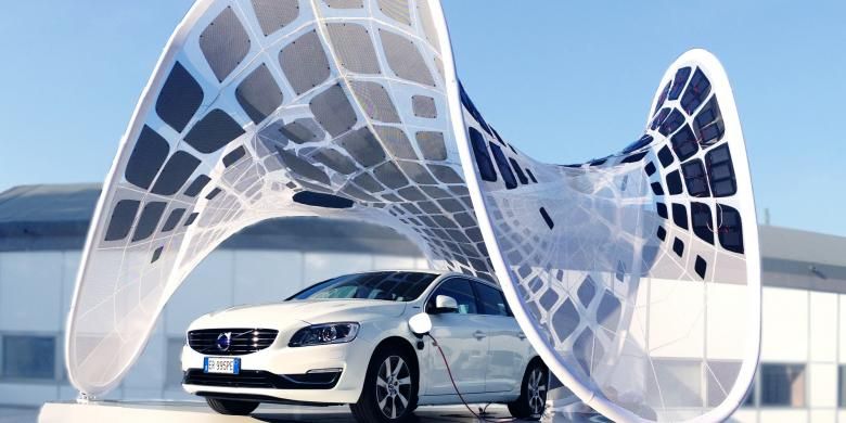 SDA memenangkan kompetisi Switch to Pure Volvo karena desainnya mengikutsertakan struktur ringan bagi karport dan alat pengisi baterai bagi mobil hybrid Volvo V60. Dengan bentuk futuristik dan penggunaan panel surya, desain ini memang tampak dan berfungsi istimewa. 
