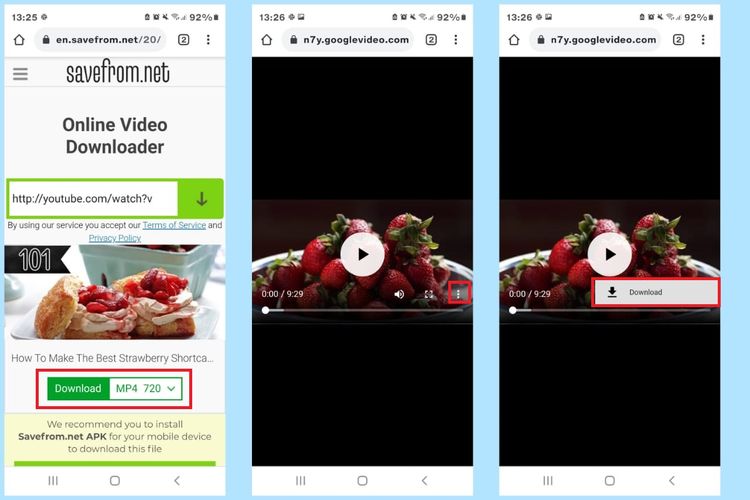 cara upload video dari YouTube ke Status WhatsApp