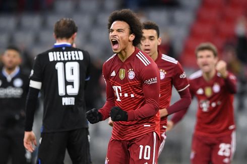 Hasil Bayern Vs Bielefeld: Sane Jadi Pembeda, Bavarian di Atas Dortmund