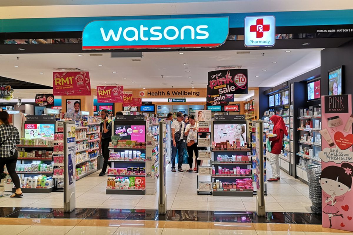 Watson Storeth Watsons Hadirkan Promo 2.2, Ada Voucher dan Diskon hingga 70 Persen