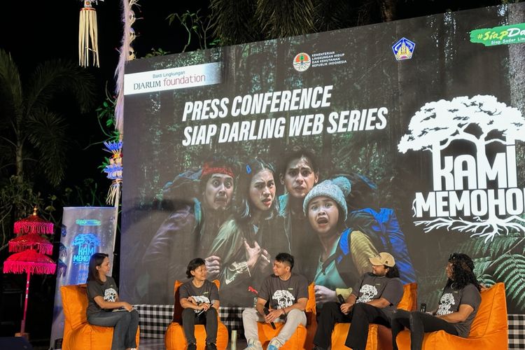 Perbincangan terkait Siap Darling Web Series Kami Memohon di Bali pada Rabu (18/9/2024).