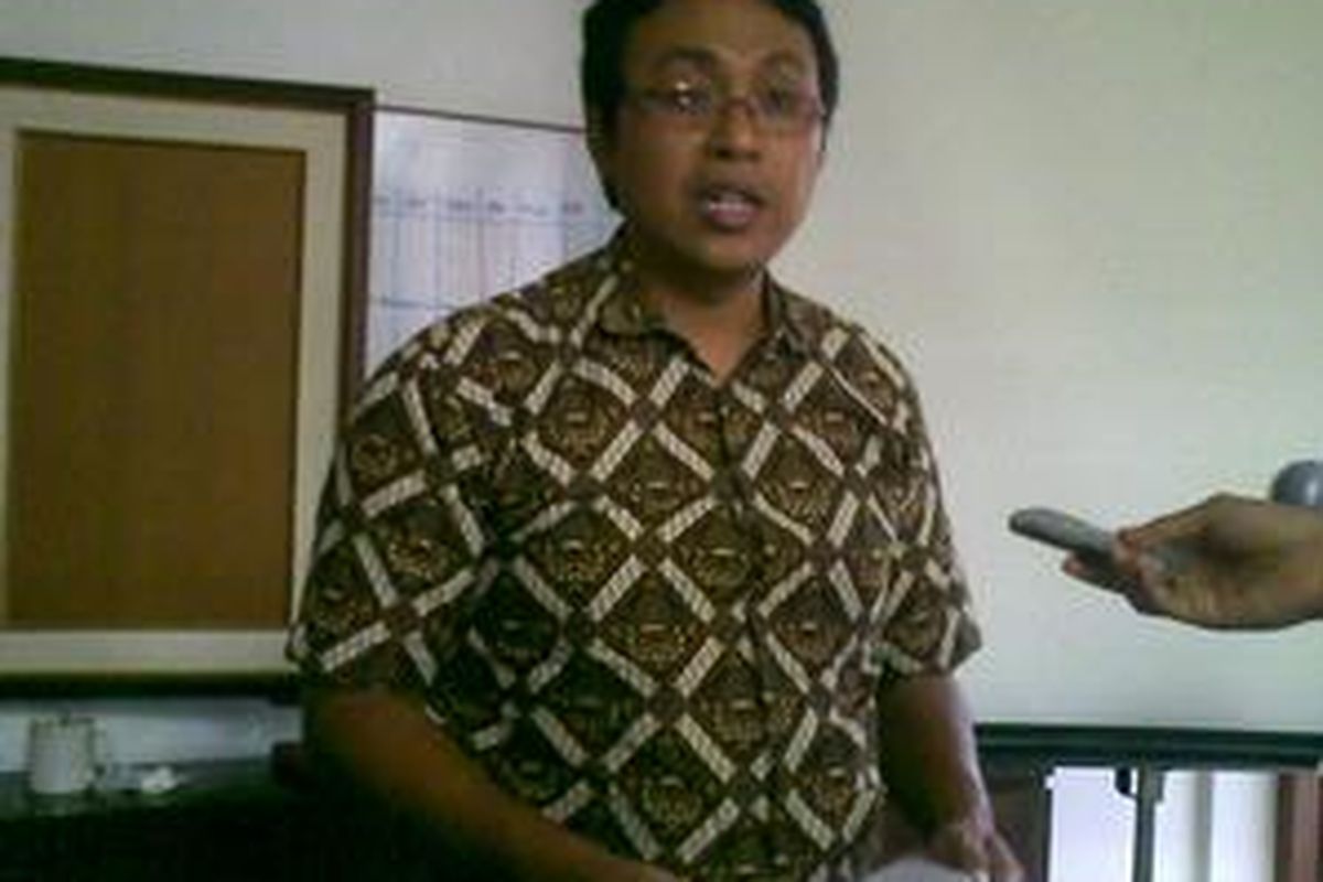 Koordinator Indonesian Corruption Watch (ICW) Danang Widoyoko.