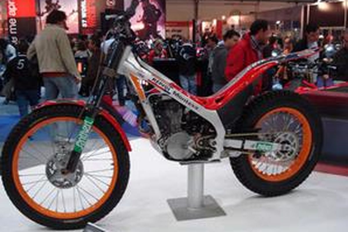 Motor trial Montesa di pameran sepeda motor