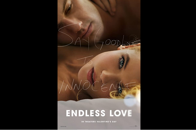 Alex Pettyfer dan Gabriella Wilde dalam film drama romantis Endless Love (2014).