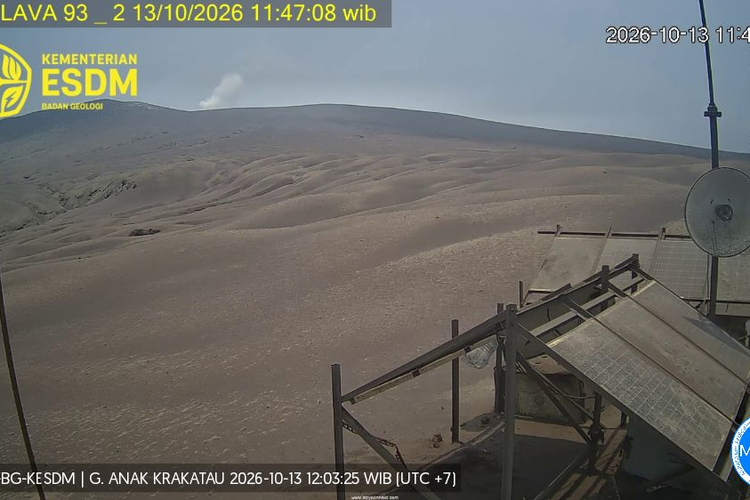 Mengintip Anak Krakatau dari Dekat, Petugas Pos Ungkap Pentingnya CCTV
