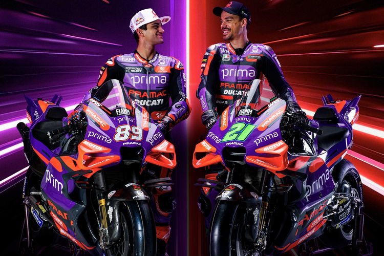 Livery Pramac Racing MotoGP 2024