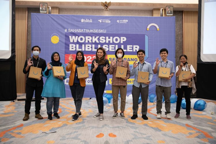 Peserta Workshop Blibli Selller di Semarang, Jawa Tengah. Selain di Semarang, Workshop Blibli Seller akan berlangsung di Jakarta dan Surabaya.
