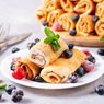 Resep Pancake Gulung Pakai Susu Non-fat, Sarapan Jajanan Sehat