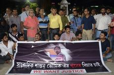Surat Kabar India Protes Pembunuhan Jurnalis Lewat Kolom Kosong
