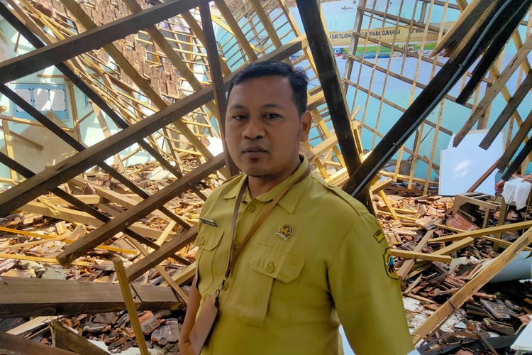 SD Negeri Mencon Pati Runtuh: 90 Persen Bangunan Hancur, Siswa Ngungsi