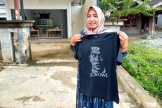 Kunjungi IKN, Jokowi Lempar Baju Kaus Bergambar Wajahnya dari Mobil
