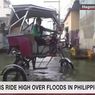 Banjir Bukan Masalah, Bentor Filipina Dimodifikasi Jadi Tinggi, Antar Penumpang Tetap Kering