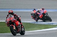 Hasil Practice MotoGP Malaysia, Bagnaia Tercepat Ditempel Martin