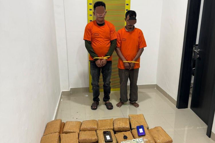 Polda Sumut Gagalkan Peredaran 169 Kg Ganja di Deli Serdang, Tiga Orang Ditangkap