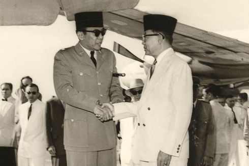 Soekarno dan Hatta, Dwitunggal yang Terpisahkan oleh Politik tetapi Tetap Bersahabat