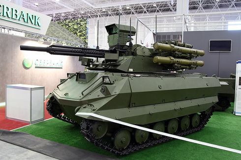 Tentara Rusia Segera Operasikan Robot Tank, Namanya Uran-9