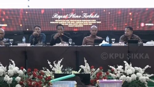 Pilkada Sikka, Juventus-Subandi Raih Suara Terbanyak