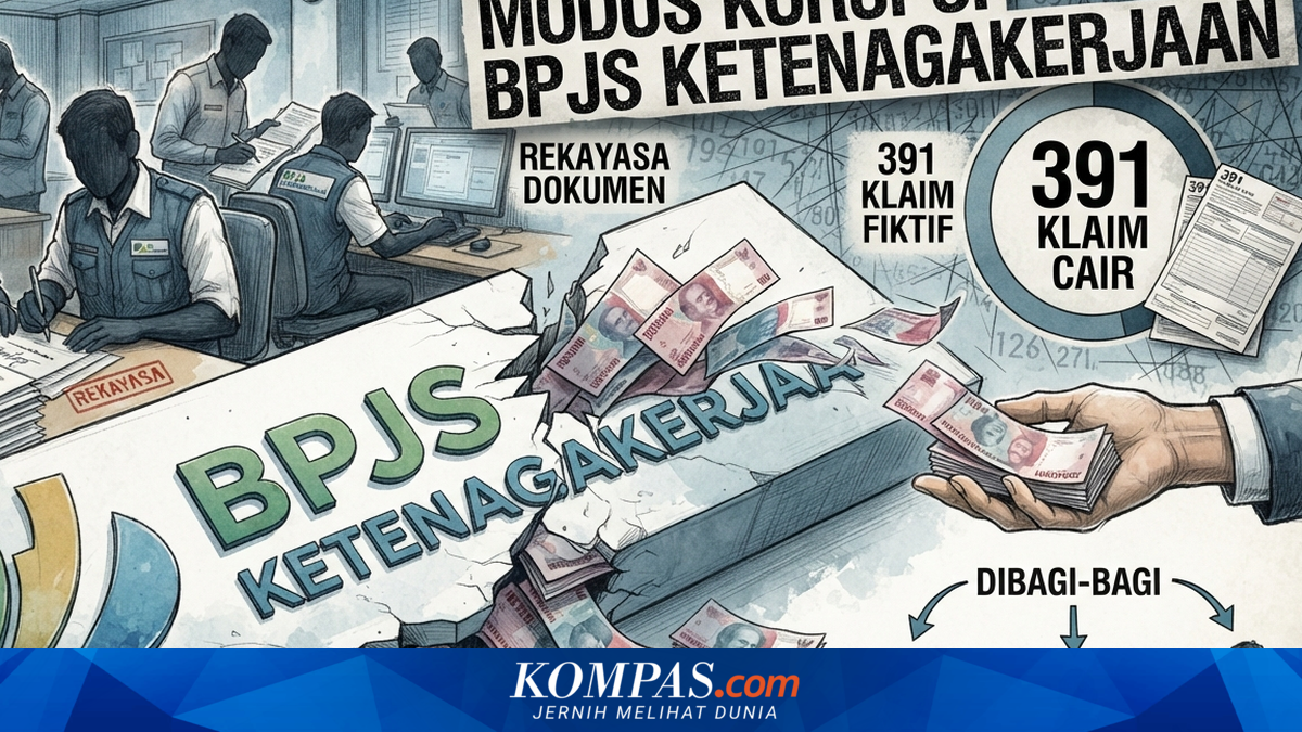 Modus Korupsi di BPJS Ketenagakerjaan: Rekayasa Dokumen, 391 Klaim Cair, Dana Dibagi-bagi
