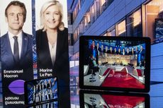 Pilpres Perancis 2022: Macron Hadapi Le Pen di Putaran Kedua
