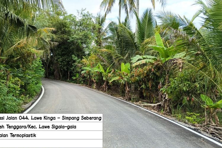 Jalan ke Kebun Kini Mulus, Petani Aceh Tenggara Lebih Mudah Angkut Hasil Panen