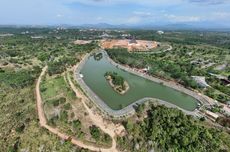 Dibangun PUPR, Embung Kebun Raya Banua Jadi Sumber Air hingga Tempat Wisata di Kalimantan Selatan