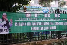 Pemasang Spanduk 'Usir Ahok dari Jakarta' Dicari Satpol PP