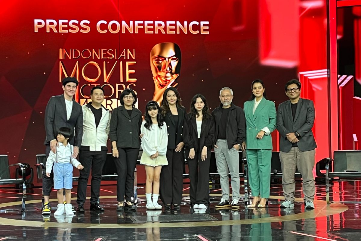 Deretan juri Indonesian Movie Actors Awards (IMAA) saat ditemui di Studio 14 RCTI, daerah Kebon Jeruk, Jumat (13/9/2024). 
