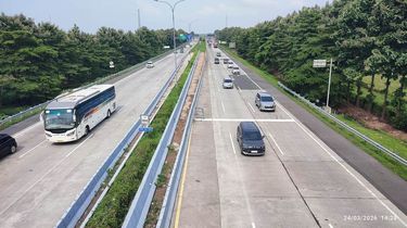 Arus Balik 2026: One Way Nasional Berlaku dari Km 414-Km 70 Cikampek