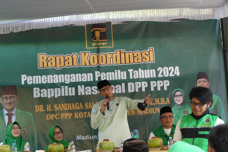 PPP "Pede" Sandiaga Uno Bakal Dipinang Ganjar Jadi Cawapres
