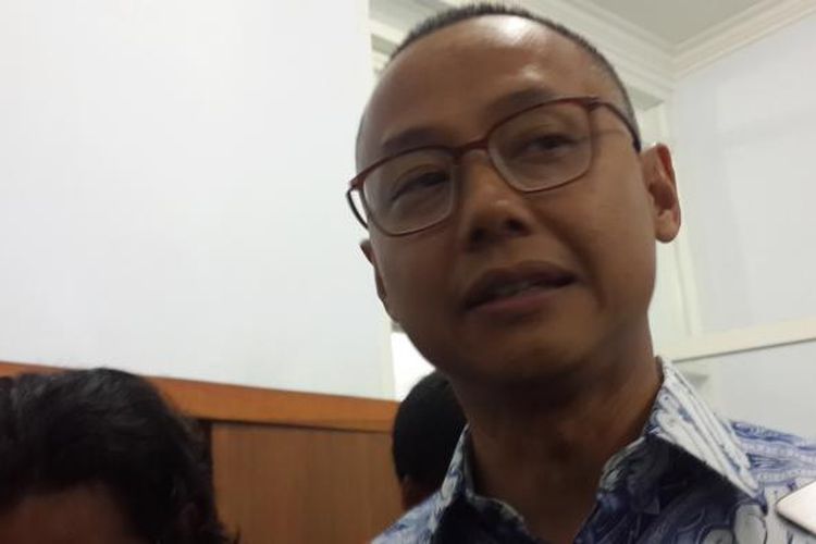 Sekretaris Jenderal Partai Amanat Nasional (PAN) Eddy Suparno saat menghadiri peresmian Kantor DPD PAN Kota Malang, Rabu (25/1/2017).