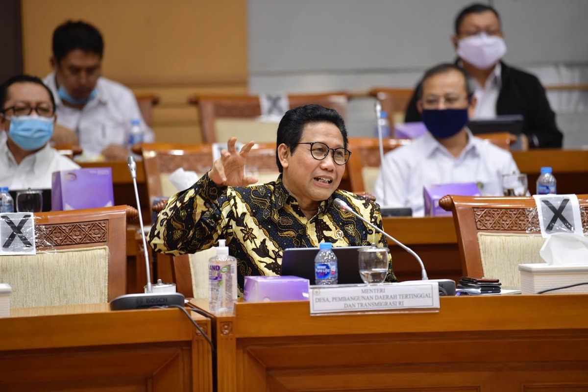 Menteri Desa Desa, Pembangunan Daerah Tertinggal, dan Transmigrasi Abdul Halim Iskandar dalam salah satu kesempatan.