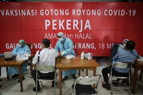 Kadin: 28.413 Perusahaan Mendaftar Vaksinasi Covid-19 Gotong Royong