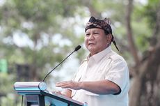 Kunjungi Food Estate Partisipatif di Sumedang, Menhan Prabowo Tebar Bantuan untuk Petani