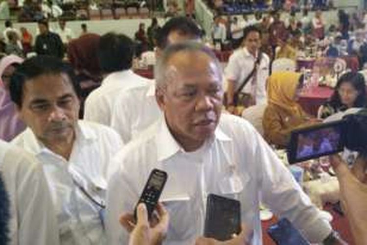 Menteri Pekerjaan Umum dan Perumahan Rakyat (PUPR) Basuki Hadimuljono di Banda Aceh, Kamis (24/11/2016).