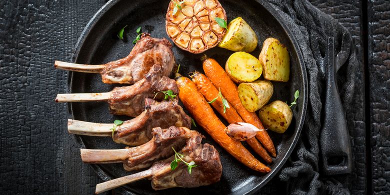 Resep Lamb With Garlic And Herbs Kreasi Masak Iga Domba Ala Restoran Halaman All Kompas Com Resep Lamb With Garlic And Herbs Kreasi Masak Iga Domba Ala Restoran Halaman All Kompas Com