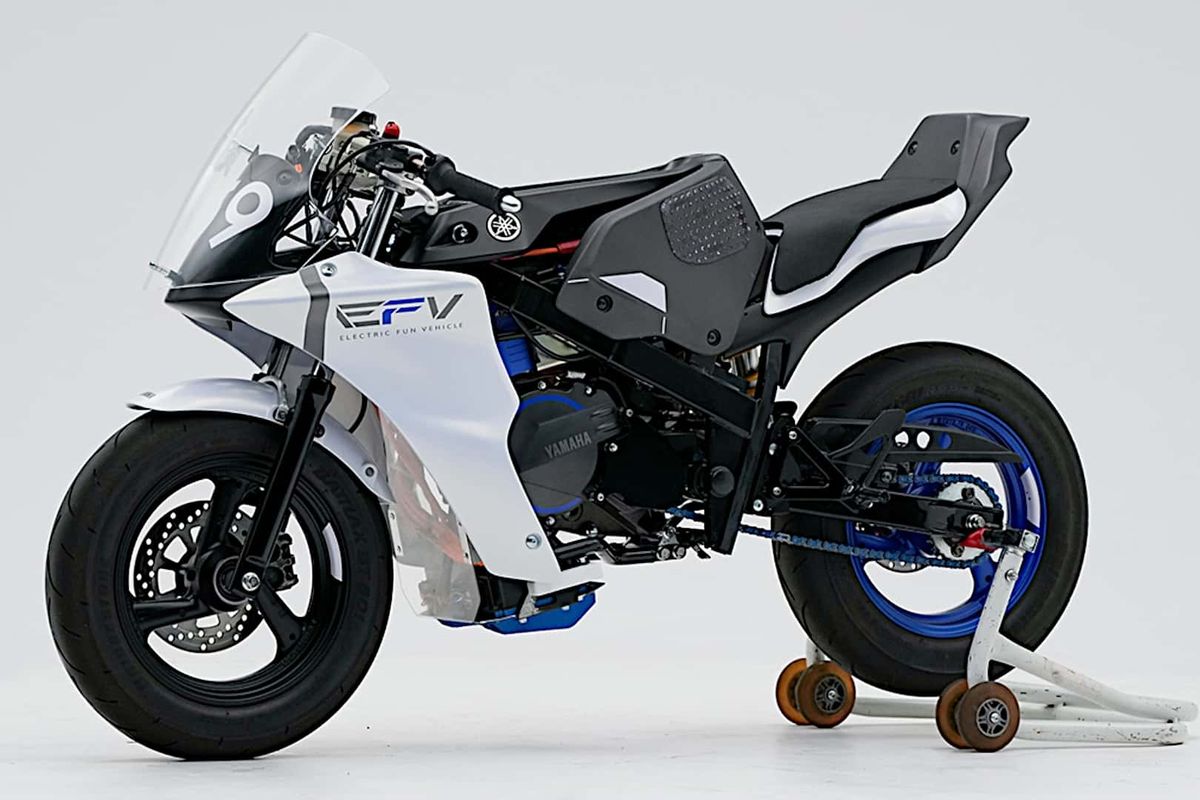 Motor mini Yamaha E-FV tampil di Japan Mobility Show 2023