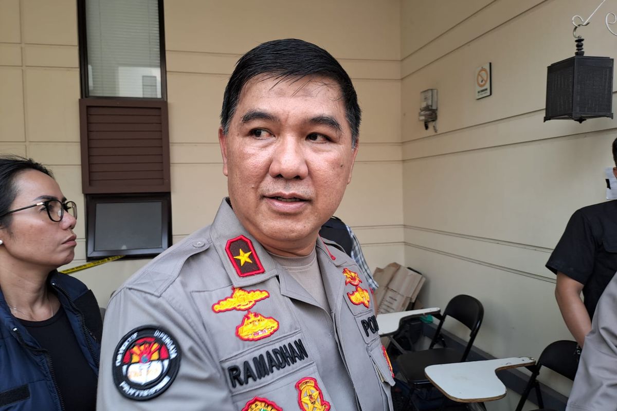 Karo Penmas Divisi Humas Polri Brigjen Ahmad Ramadhan saat ditemui di Kabupaten Tangerang, Banten, Jumat (2/6/2023). 