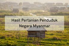 Hasil Pertanian Penduduk Negara Myanmar